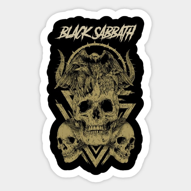 SABBATH BAND Sticker by Pastel Dream Nostalgia